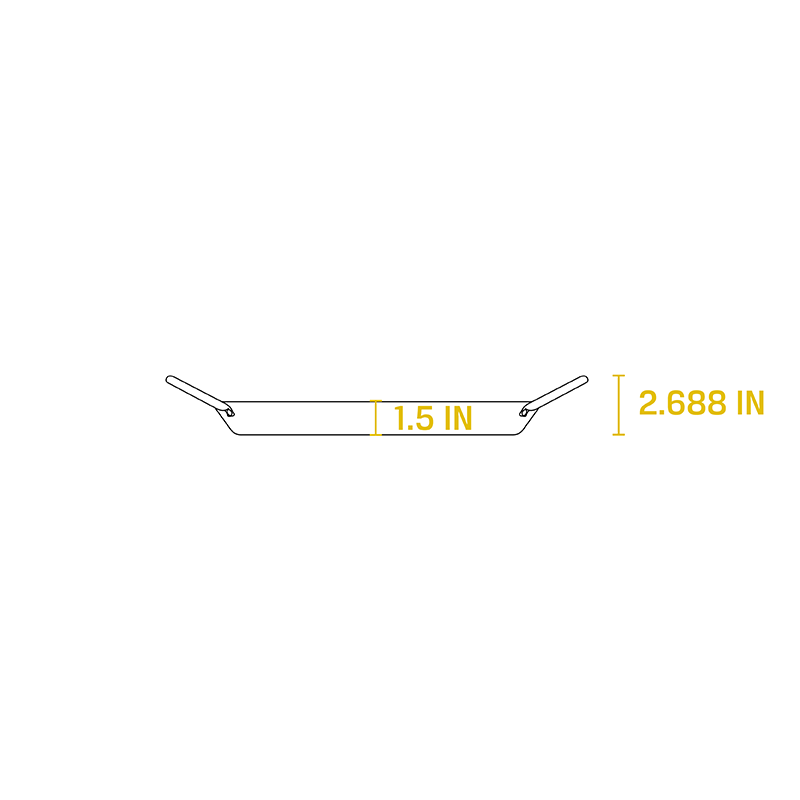 Carbon Steel Dual Handle Pan - Image 17
