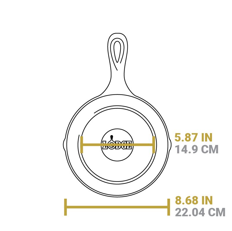 Seasoned Cast Iron 5 Piece Set - Image 5