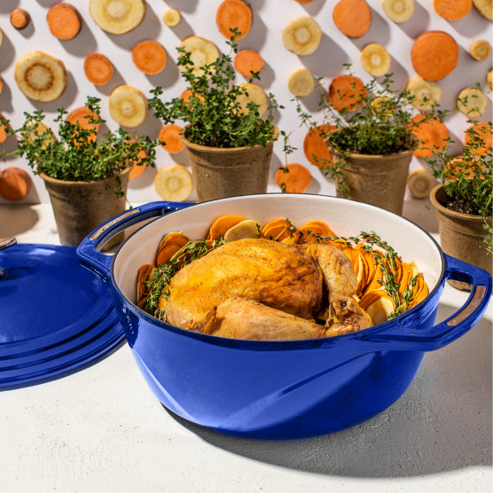 USA Enamel? Cast Iron Dutch Oven - Image 100